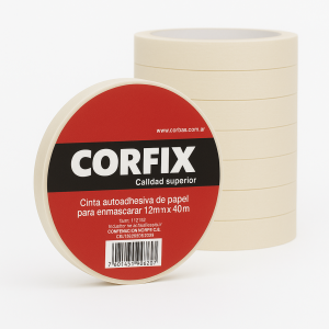 CORFIX CINTA DE PAPEL 12mm x 40m